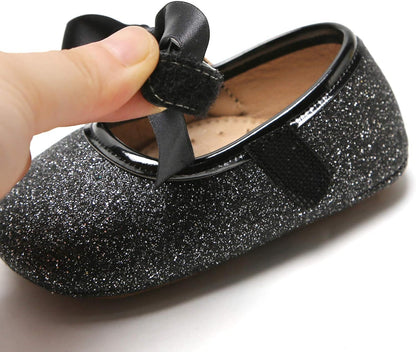 Soft Sole Leather Baby Shoes - Infant Baby Walking Shoes Moccasinss Rubber Sole Crib Shoes