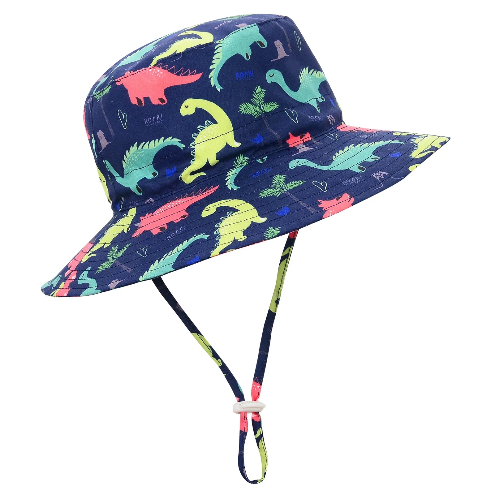 UPF 50+ Sun Protection Sun Hats Wide Brim Beach Bucket Hats for Baby Boys Girls Cute Toddler Hats